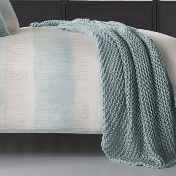 Oscar Oliver New York City Vince FULL / QUEEN Duvet Cover ONLY Aqua - Picture 3 of 12